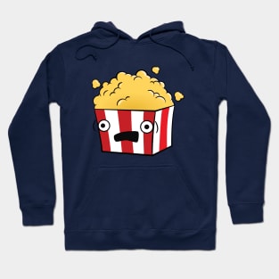 Cute, Kawaii, Cartoon Popcorn Hoodie